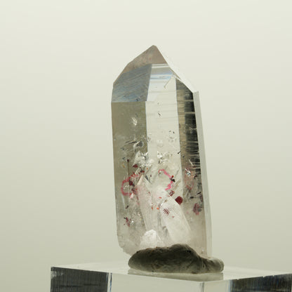 Enhydro Harlekin Lemurian Phantom Quarz, 1x Blase Streep Mine Namibia 37*22*14mm #15075