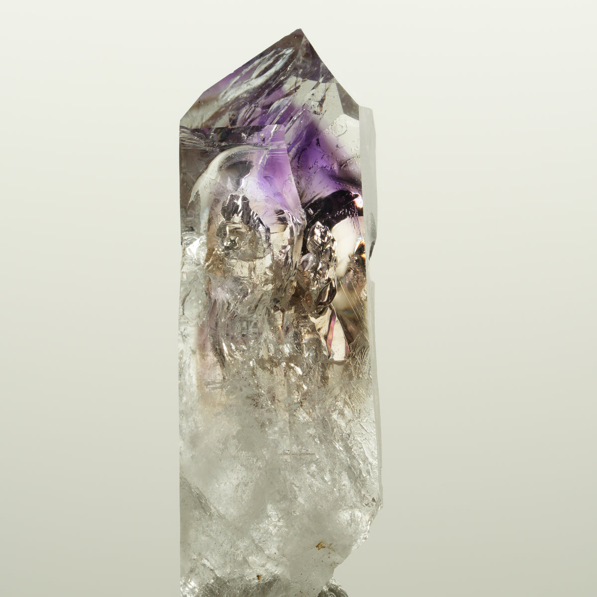Seltene Skelett Phantom Amethyst Spitze Streep Mine, Namibia 49*22*14mm #15076