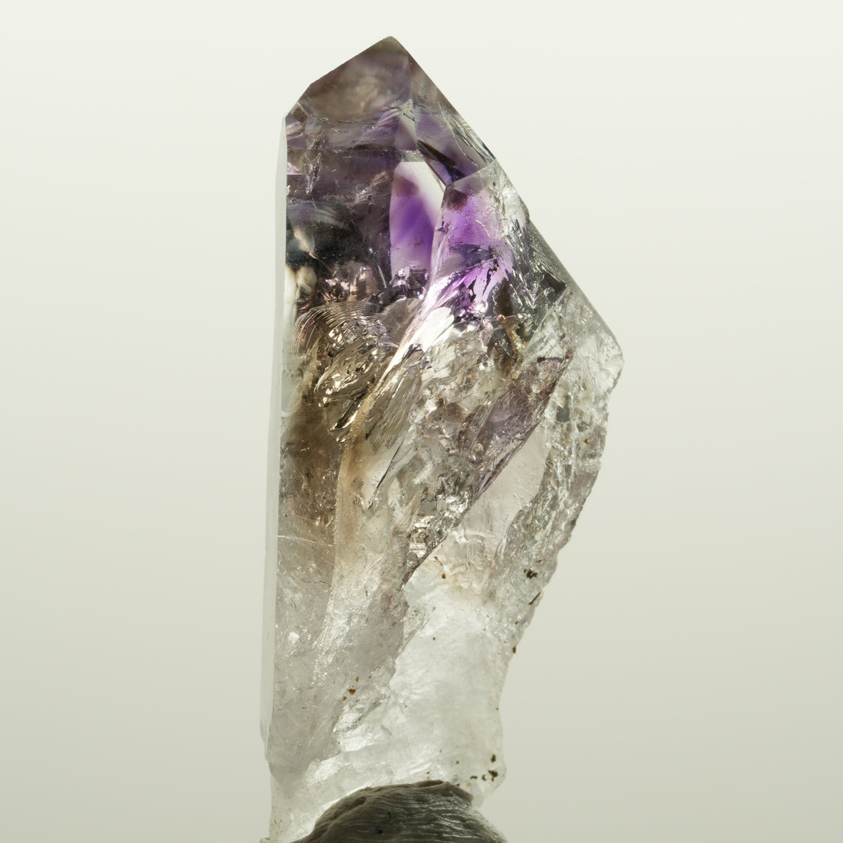 Seltene Skelett Phantom Amethyst Spitze Streep Mine, Namibia 49*22*14mm #15076