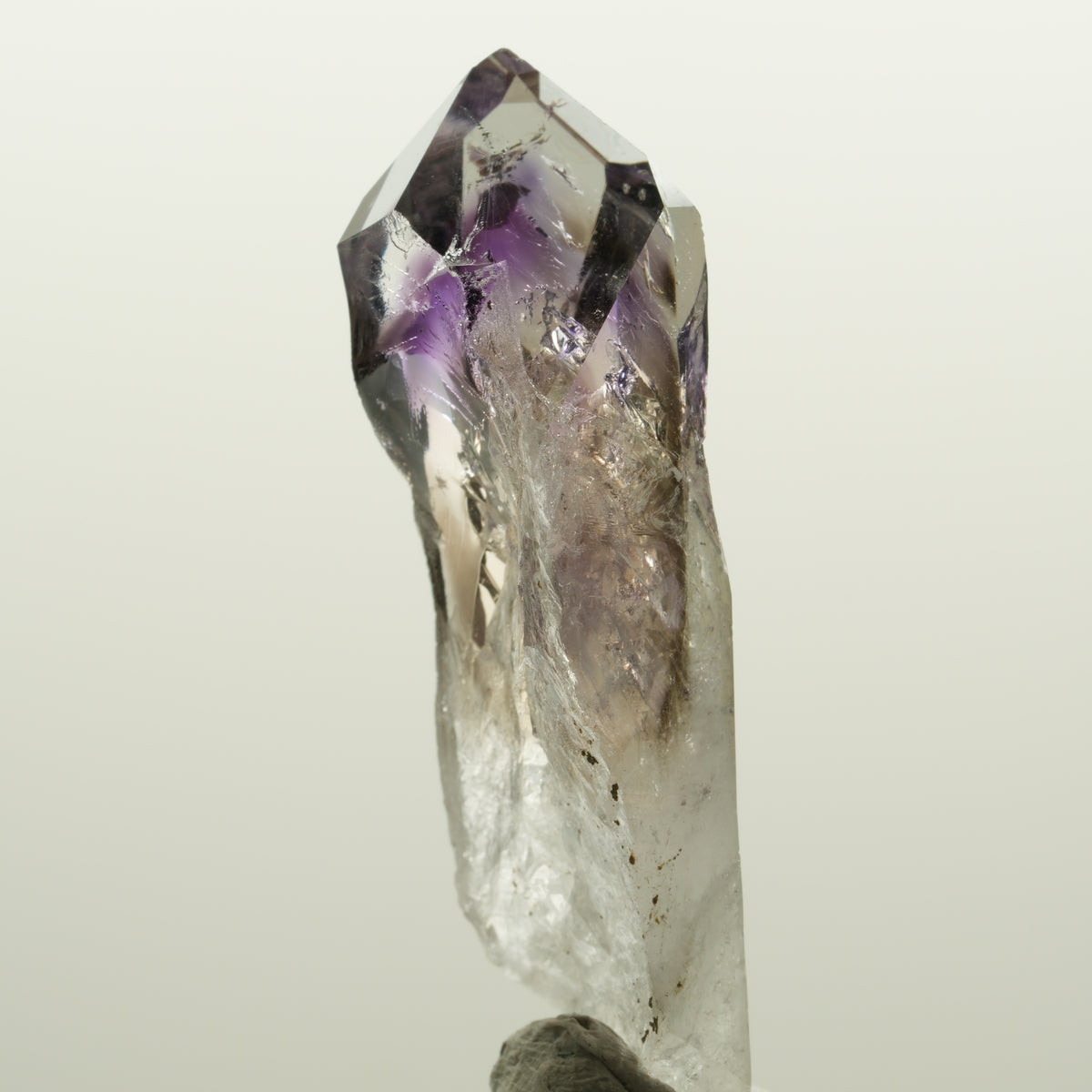 Seltene Skelett Phantom Amethyst Spitze Streep Mine, Namibia 49*22*14mm #15076