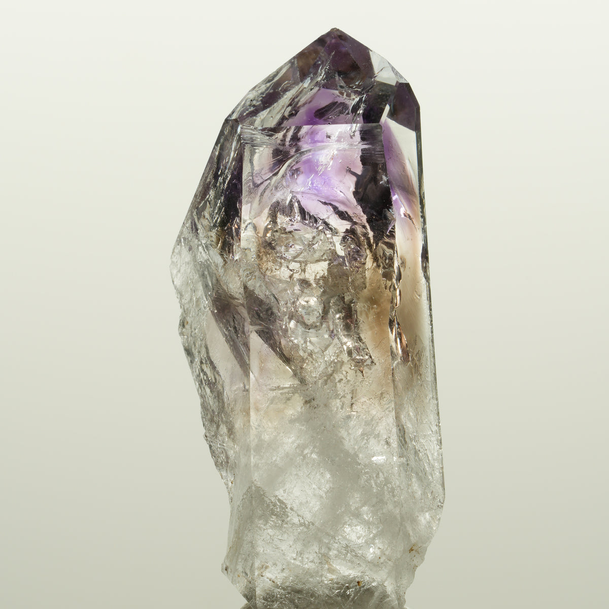 Seltene Skelett Phantom Amethyst Spitze Streep Mine, Namibia 49*22*14mm #15076