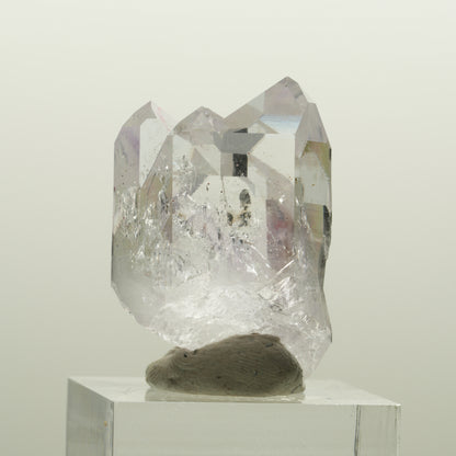 Enhydro Skelett Phantom Amethyst mit Hämatit, 1x Blase Streep Mine, Namibia 34*23*19mm #15077