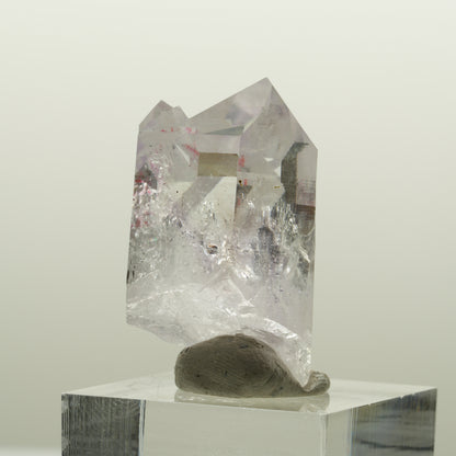 Enhydro Skelett Phantom Amethyst mit Hämatit, 1x Blase Streep Mine, Namibia 34*23*19mm #15077