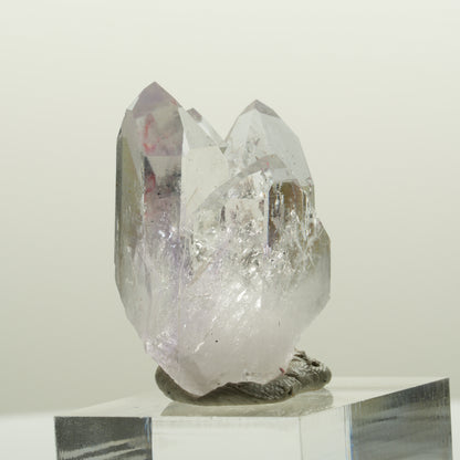 Enhydro Skelett Phantom Amethyst mit Hämatit, 1x Blase Streep Mine, Namibia 34*23*19mm #15077