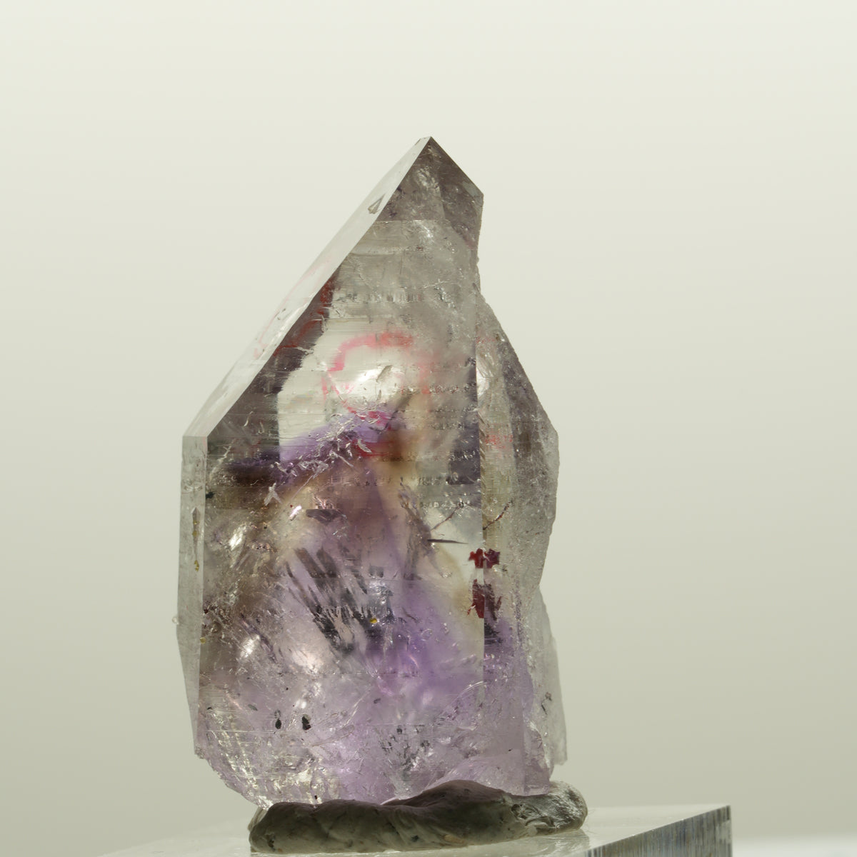 Enhydro Harlekin Lemurian Phantom Amethyst, 1x Blase Streep Mine, Namibia 37*32*23mm #15080