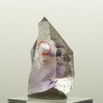 Enhydro Harlekin Lemurian Phantom Amethyst, 1x Blase Streep Mine, Namibia 37*32*23mm #15080