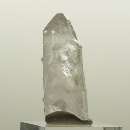 Harlekin Lemurian Skelett Phantom Amethyst mit Analcim Streep Mine, Namibia 41*16*15mm #15081