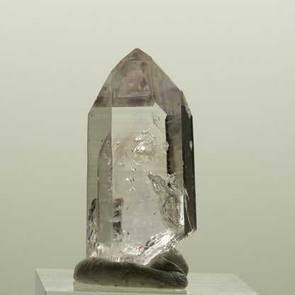 Lemurian Phantom Amethyst mit Hämatit Streep Mine, Namibia 34*16*11mm #15083