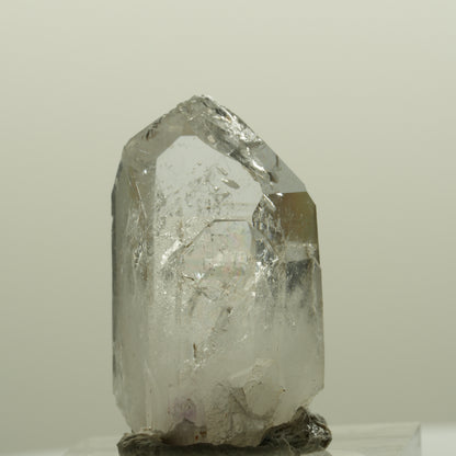 Lemurian Skelett Phantom Amethyst mit Hämatit Streep Mine, Namibia 30*19*16mm #15085