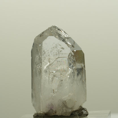 Lemurian Skelett Phantom Amethyst mit Hämatit Streep Mine, Namibia 30*19*16mm #15085