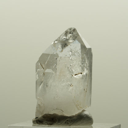 Lemurian Skelett Phantom Amethyst mit Hämatit Streep Mine, Namibia 30*19*16mm #15085