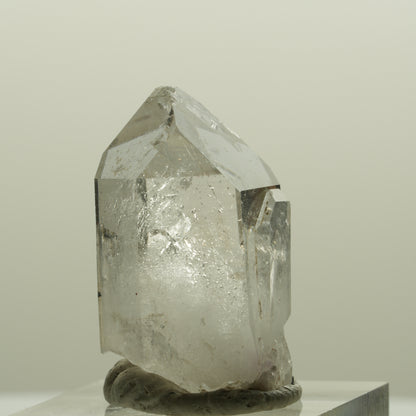Lemurian Skelett Phantom Amethyst mit Hämatit Streep Mine, Namibia 30*19*16mm #15085