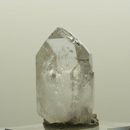 Lemurian Skelett Phantom Amethyst mit Hämatit Streep Mine, Namibia 30*19*16mm #15085