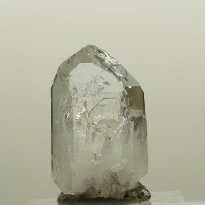 Lemurian Skelett Phantom Amethyst mit Hämatit Streep Mine, Namibia 30*19*16mm #15085