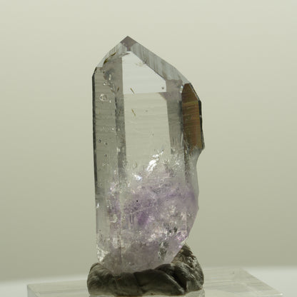 Lemurian Skelett Phantom Amethyst mit Analcim Streep Mine, Namibia 34*15*14mm #15086