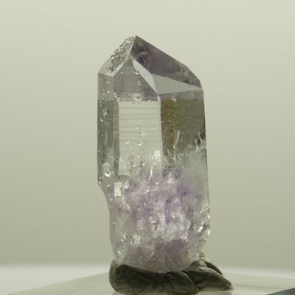 Lemurian Skelett Phantom Amethyst mit Analcim Streep Mine, Namibia 34*15*14mm #15086