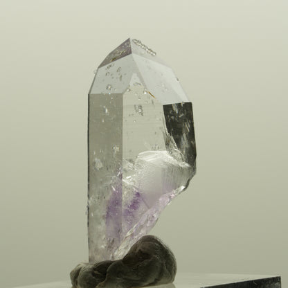 Lemurian Skelett Phantom Amethyst mit Analcim Streep Mine, Namibia 34*15*14mm #15086
