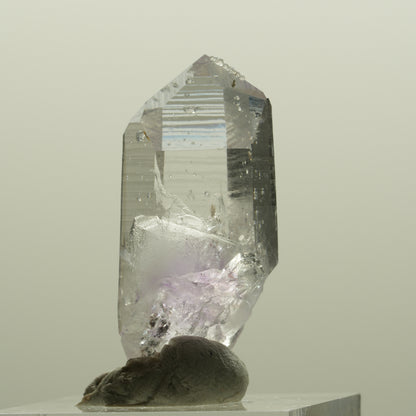 Lemurian Skelett Phantom Amethyst mit Analcim Streep Mine, Namibia 34*15*14mm #15086