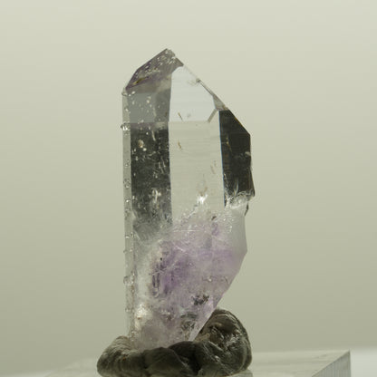 Lemurian Skelett Phantom Amethyst mit Analcim Streep Mine, Namibia 34*15*14mm #15086
