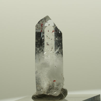 Harlekin Lemurian Skelett Phantom Amethyst Streep Mine, Namibia 33*13*10mm #15089