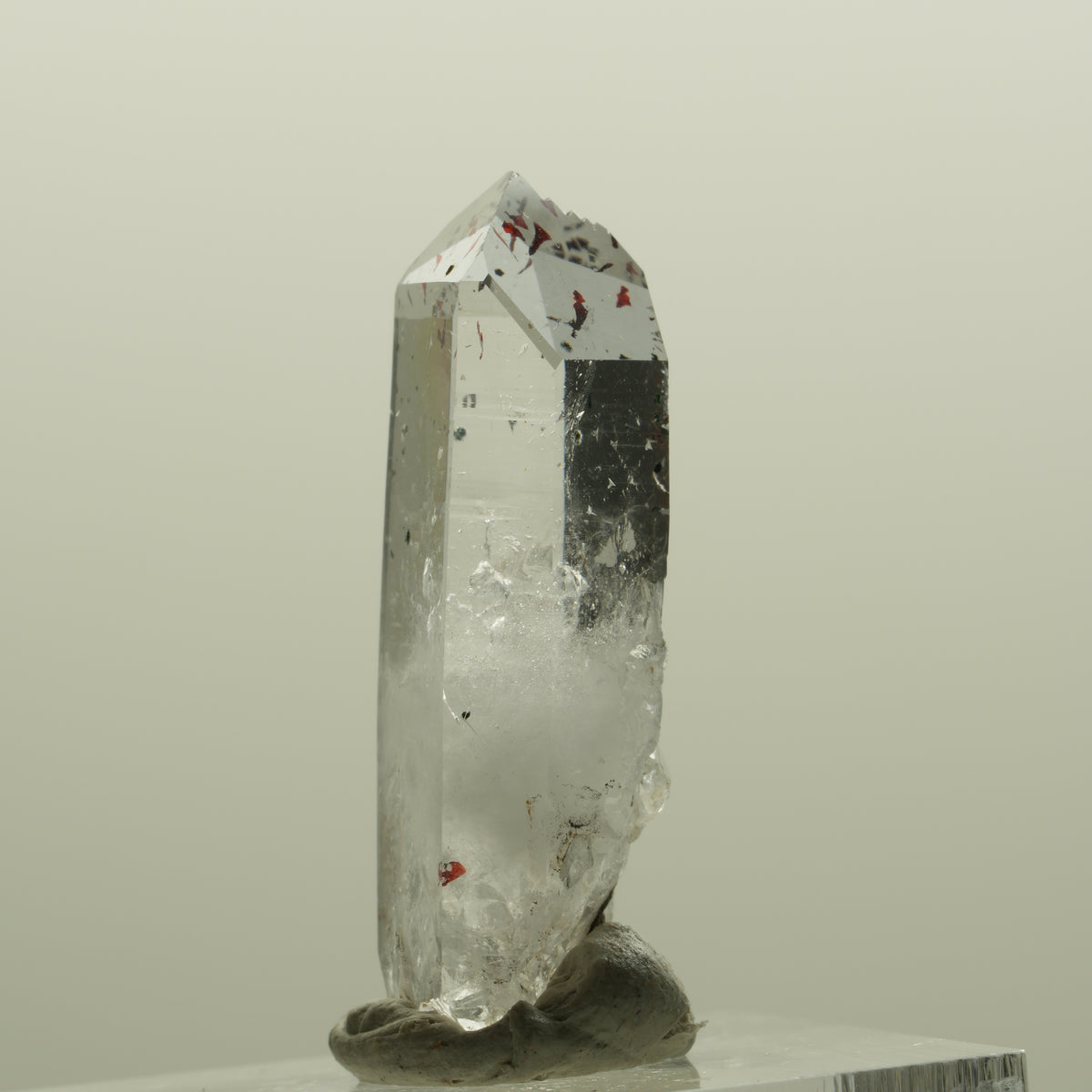 Harlekin Lemurian Skelett Phantom Amethyst Streep Mine, Namibia 33*13*10mm #15089