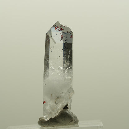Harlekin Lemurian Skelett Phantom Amethyst Streep Mine, Namibia 33*13*10mm #15089