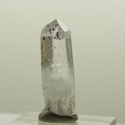 Harlekin Lemurian Skelett Phantom Amethyst Streep Mine, Namibia 33*13*10mm #15089