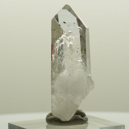 Enhydro Lemurian Phantom Amethyst Hämatit Epidot, 1x Blase Streep Mine, Namibia 39*16*14mm #15091