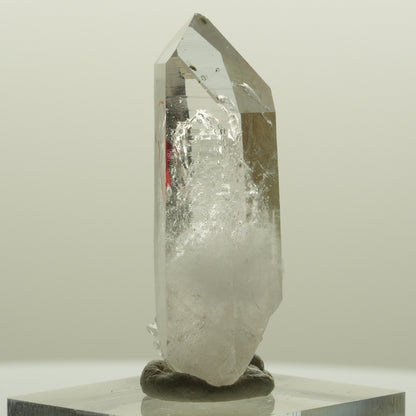 Enhydro Lemurian Phantom Amethyst Hämatit Epidot, 1x Blase Streep Mine, Namibia 39*16*14mm #15091