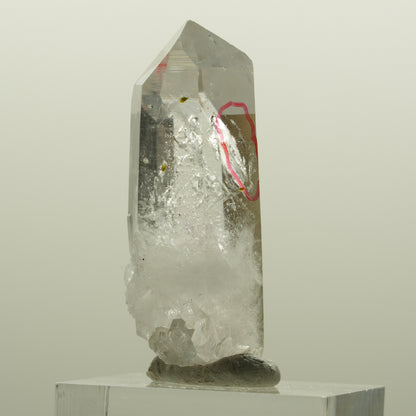 Enhydro Lemurian Phantom Amethyst Hämatit Epidot, 1x Blase Streep Mine, Namibia 39*16*14mm #15091