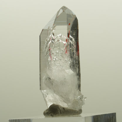 Enhydro Lemurian Phantom Amethyst Hämatit Epidot, 1x Blase Streep Mine, Namibia 39*16*14mm #15091