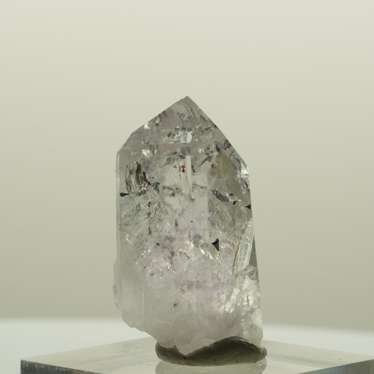 Harlekin Skelett Phantom Amethyst Spitze Streep Mine, Namibia 31*17*15mm #15092