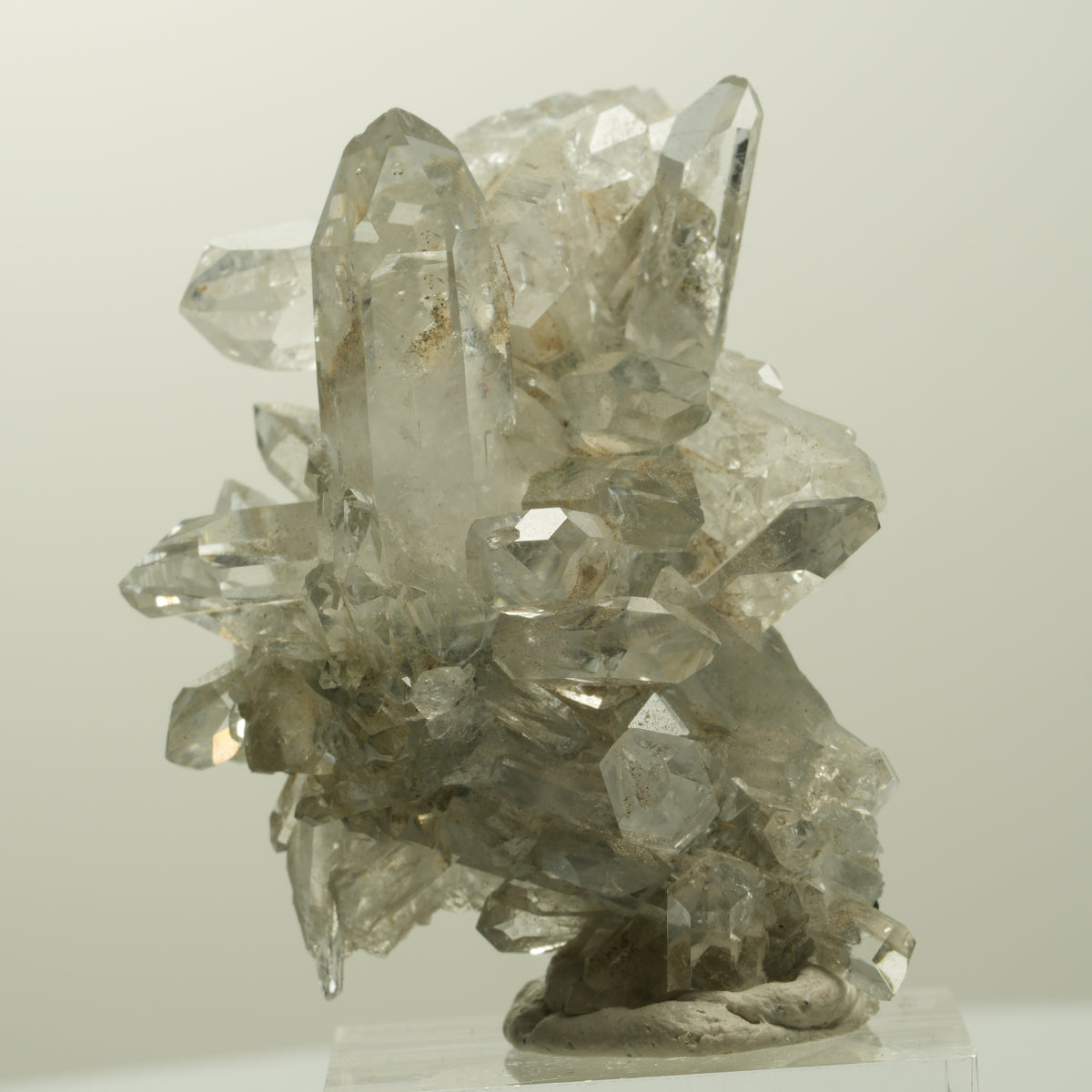 Harlekin Skelett Phantom Rauchquarz mit Epidot Stufe Streep Mine, Namibia 49*35*23mm #15093