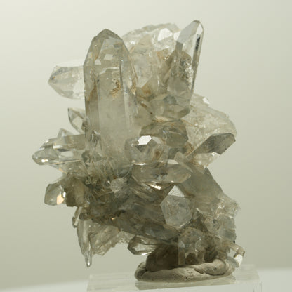 Harlekin Skelett Phantom Rauchquarz mit Epidot Stufe Streep Mine, Namibia 49*35*23mm #15093