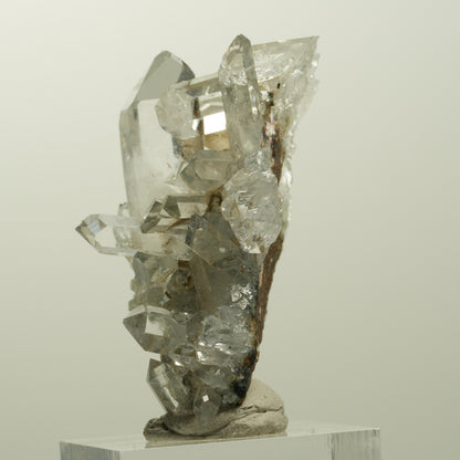 Harlekin Skelett Phantom Rauchquarz mit Epidot Stufe Streep Mine, Namibia 49*35*23mm #15093
