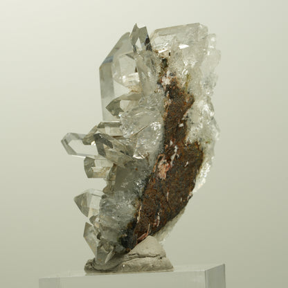 Harlekin Skelett Phantom Rauchquarz mit Epidot Stufe Streep Mine, Namibia 49*35*23mm #15093