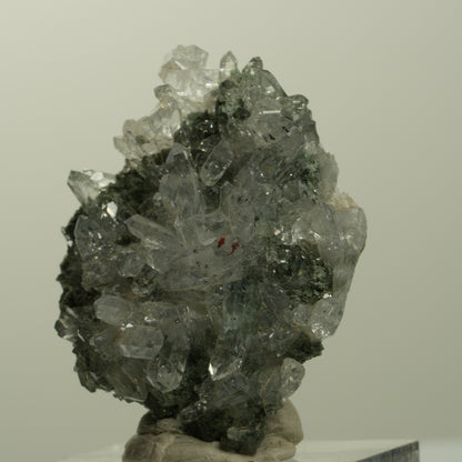 Harlekin Starburst Quarz, Epidot auf Matrix Streep Mine, Namibia 38*30*21mm #15095