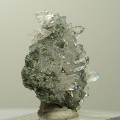 Harlekin Starburst Quarz, Epidot auf Matrix Streep Mine, Namibia 38*30*21mm #15095