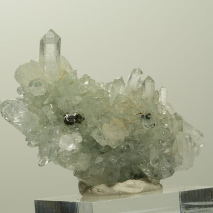Starburst Quarz, Prehnit, Calcit, Analcim, Epidot, Matrix Streep Mine, Namibia 47*27*26mm #15096