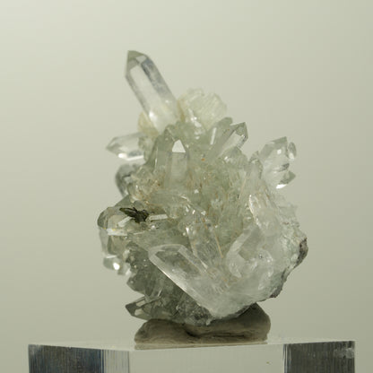 Starburst Quarz, Prehnit, Calcit, Analcim, Epidot, Matrix Streep Mine, Namibia 47*27*26mm #15096