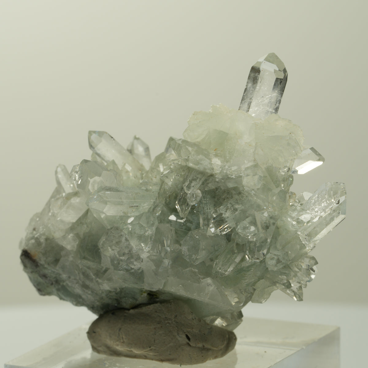 Starburst Quarz, Prehnit, Calcit, Analcim, Epidot, Matrix Streep Mine, Namibia 47*27*26mm #15096