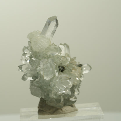 Starburst Quarz, Prehnit, Calcit, Analcim, Epidot, Matrix Streep Mine, Namibia 47*27*26mm #15096