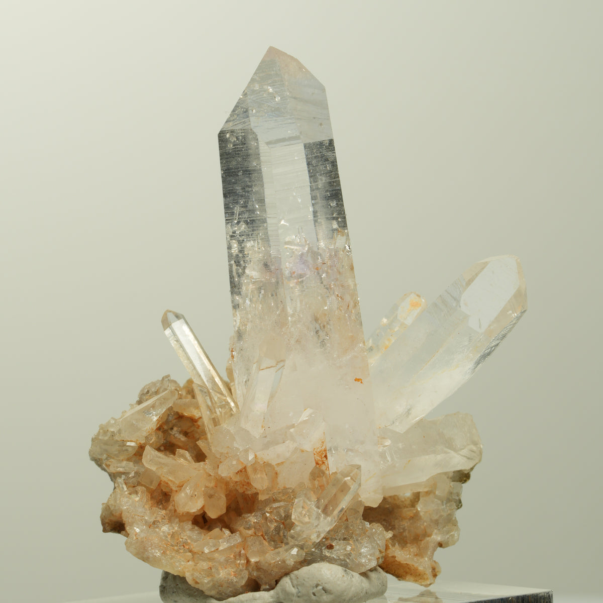 Lemurian Skelett Phantom Amethyst mit Hämatit Goboboseb, Namibia 44*38*21mm #15099