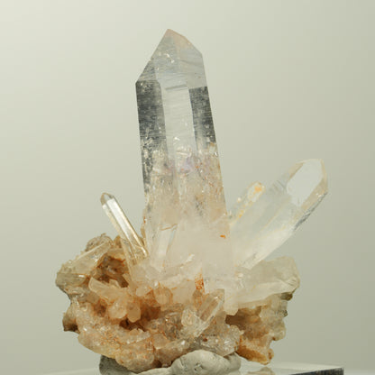 Lemurian Skelett Phantom Amethyst mit Hämatit Goboboseb, Namibia 44*38*21mm #15099