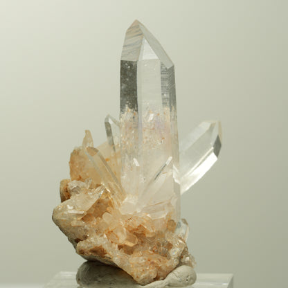 Lemurian Skelett Phantom Amethyst mit Hämatit Goboboseb, Namibia 44*38*21mm #15099