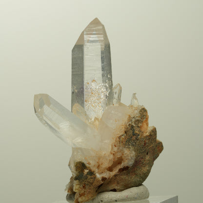 Lemurian Skelett Phantom Amethyst mit Hämatit Goboboseb, Namibia 44*38*21mm #15099