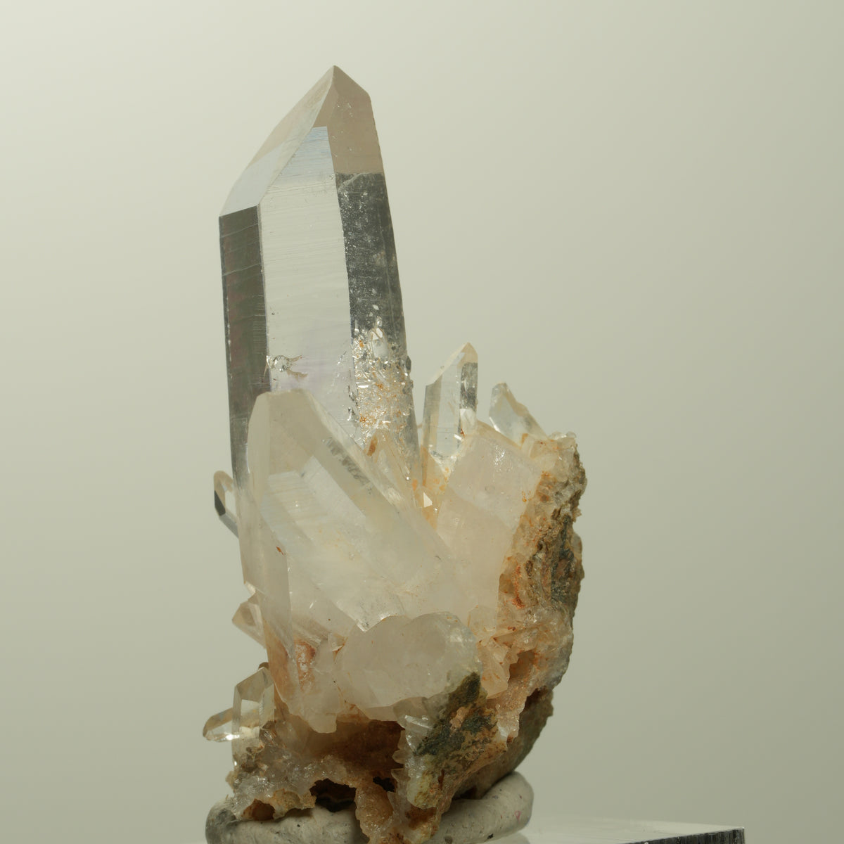 Lemurian Skelett Phantom Amethyst mit Hämatit Goboboseb, Namibia 44*38*21mm #15099