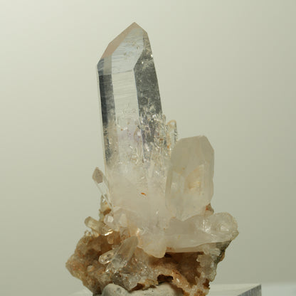 Lemurian Skelett Phantom Amethyst mit Hämatit Goboboseb, Namibia 44*38*21mm #15099