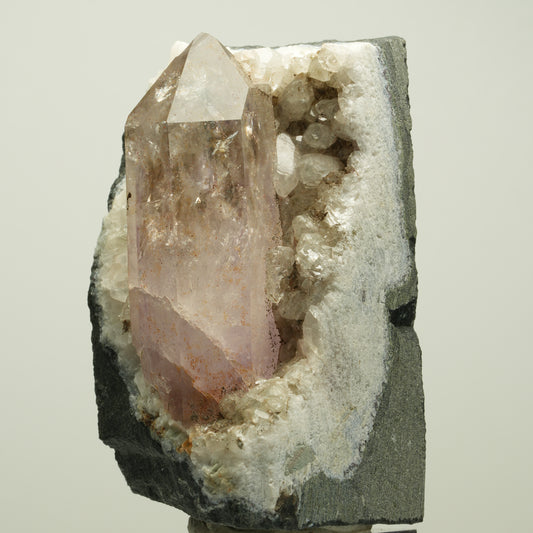 Lemurian Skelett Phantom Amethyst, Calcit aus Matrix Streep Mine, Namibia 67*40*39mm #15101