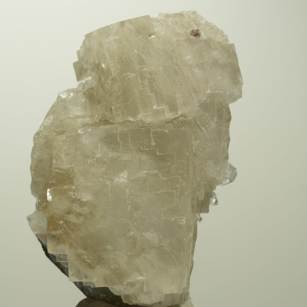 Calcit Würfel, parkettiert, Analcim, Harlekin Quarz Stufe Streep Mine, Namibia 67*45*41mm #15103